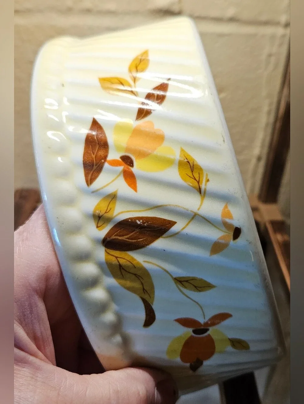 Hall China Autumn Leaf Casserole